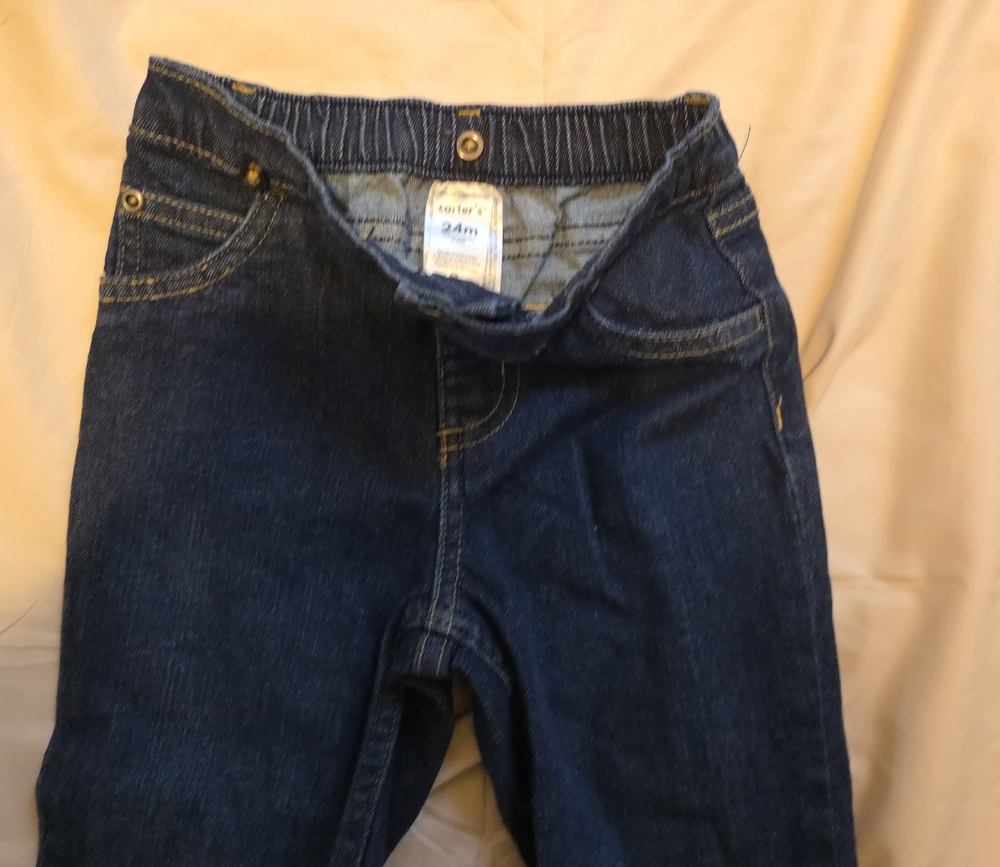 Carter's Dark Blue Denim Jeggings